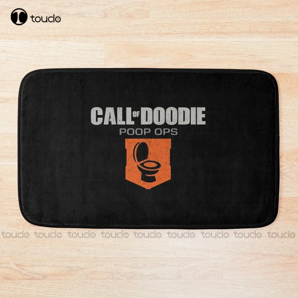 Call Of Doodie Bath Mat Poster Bathmat