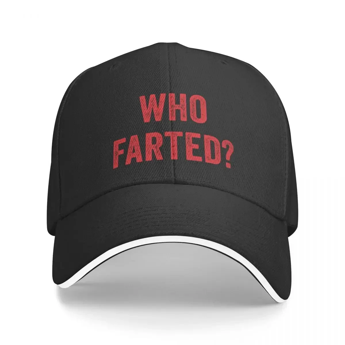 

Funny Fart Gift, Who Farted Baseball Cap Golf Hat Man Beach Outing hard hat Sunscreen Women's Beach Outlet Men's