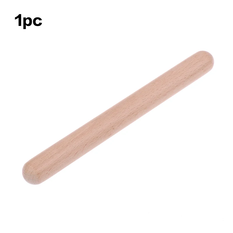 (YY)1/2Pcs Wooden Drum Sticks - Classical Music Rhythm Sticks for Beginners - Perfect Percussion Muscial Instrument