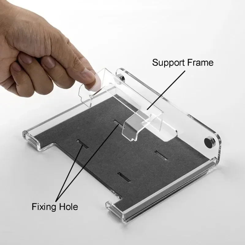 

Acrylic Holder Mount Bracket for Echo Show 5 Speaker Wall Mount Show Stand Display Shelf Transparent Support Base