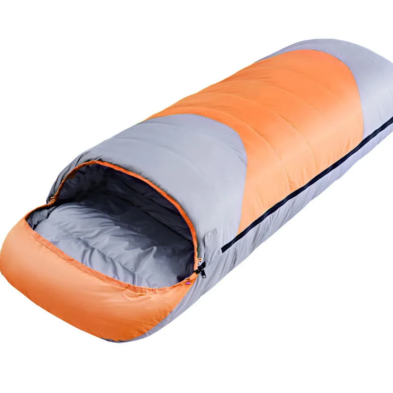 Outdoor Adult Splicing Duck Down Sleeping Bag Ultra Light Warm Lunch Break Sleeping Bag Down Sleeping Bags