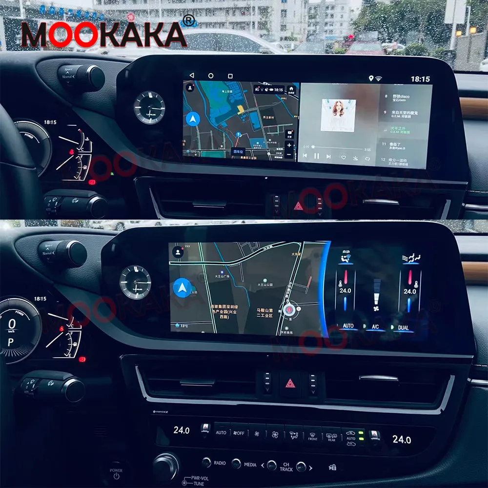 

Car Accessories Radio For Lexus ES 2022 Android Auto GPS Navigation Multimedia Stereo Receiver Head Unit Offline Maps