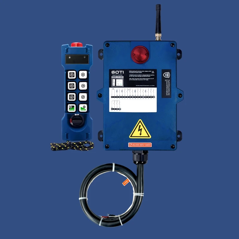 Imagem -04 - Interruptor de Controle Remoto sem Fio Industrial da Grua Guindaste Canais de Velocidade Dupla Substituir Uting Telecontrol F248d Double Gt-ld08