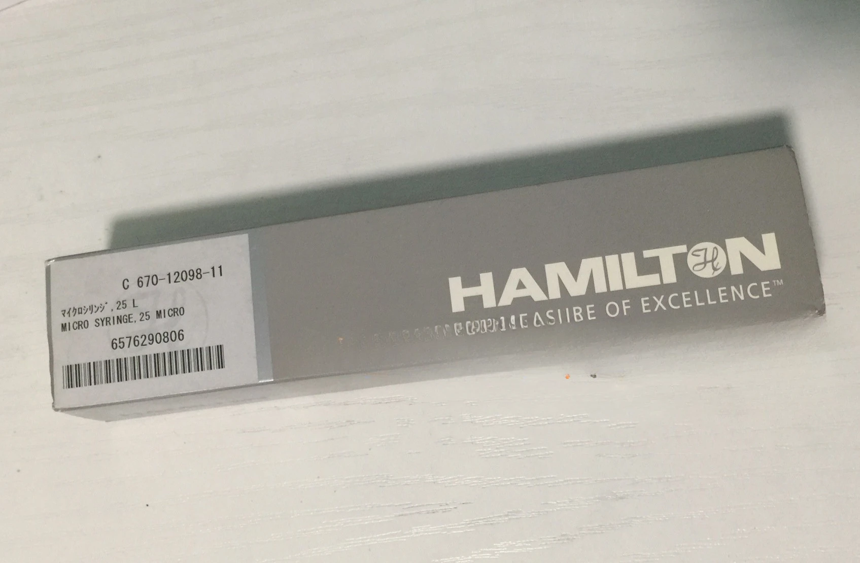 

Hamilt Imported Liquid Phase Flat Head In jection N eedle For Shimadzu 25ul 100ul Micro Sy ringe 670-12098-11