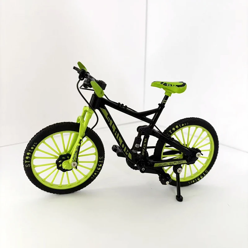1:8 Model Alloy Bicycle Diecast Finger Mountain Metal Body Bikes Mini Toy Bicycles