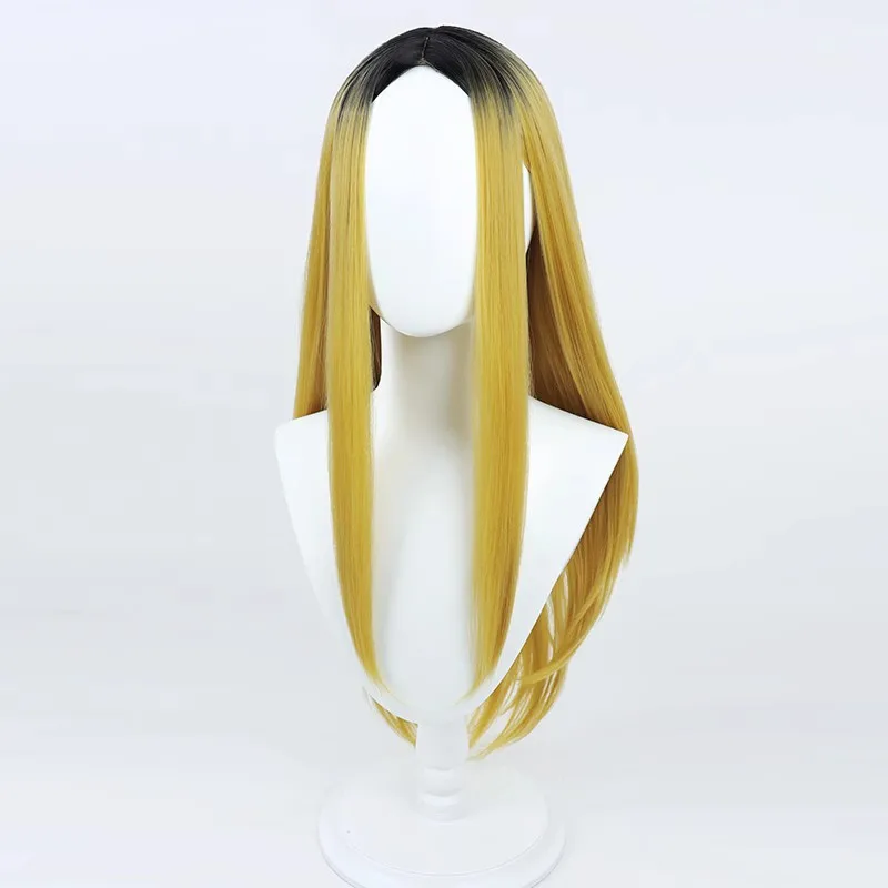 Haikyuu Kenma lang haar vrouwelijke versie cosplay pruik hete verkoop Kerst Halloween Pruik
