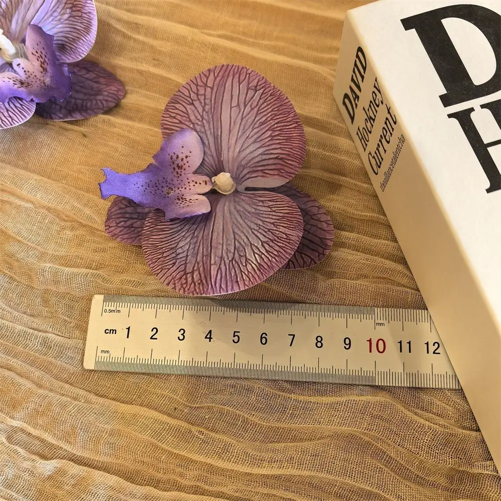 Сандалии, украшения, аксессуары для обуви с цветами, стиль отпуска, съемная обувь с бабочкой и орхидеей, подвески, аксессуары для обуви