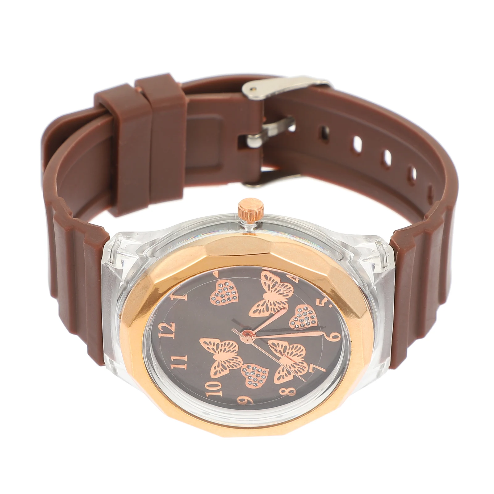 Кварцевые женские наручные часы с бабочкой, женские часы, подарочные часы для длинных часов для девочек