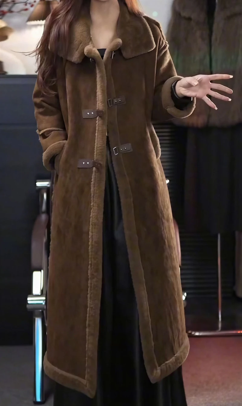 

Шерстяные пальто, женское шерстяное пальто, красное зимнее парчовое пальто с воротником-стойкой, элегантное, темпераментное, для взрослых, классический стиль, офис