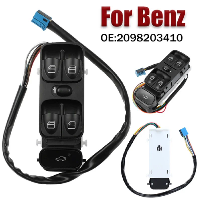 

Главный переключатель управления окном автомобиля A + ABS 2098203410 для Benz W209 CLK320 CLK350