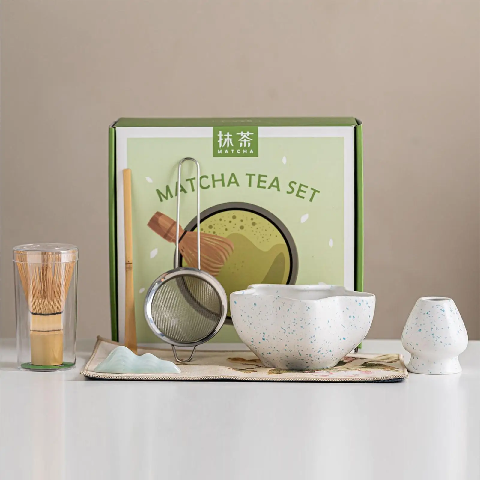 

Чайный сервиз Matcha, инструменты Matcha для церемонии, традиционная посуда для напитков, чайные инструменты для дома, расслабляющий массаж, сбор, йога, офис