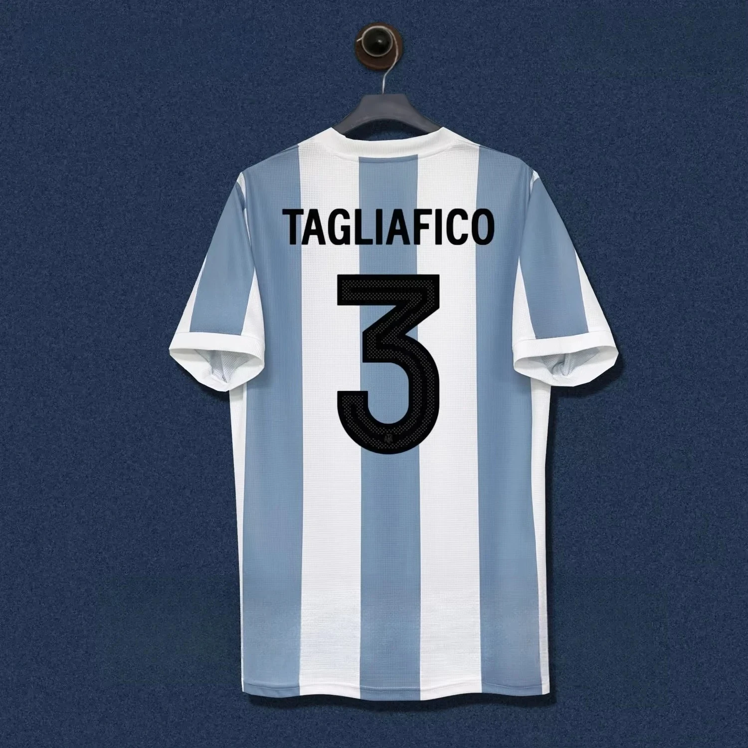 

Argentina 50th Anniversary Edition No. 3 Jersey, Breathable and Quick-drying Training Shirt, Men's, Women's, and Children's