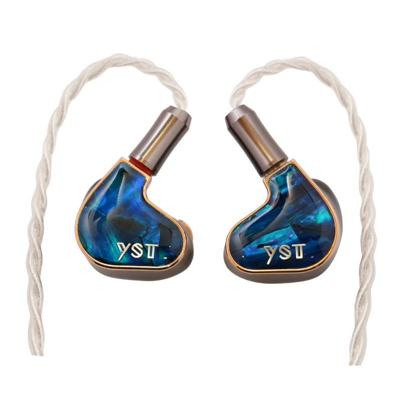 

ECCI YST-03 10mm Dynamic Driver + 2 Balanced Armature Hybrid Driver 2pin 0.78mm HiFi In-ear Earphone Audiophile IEMs