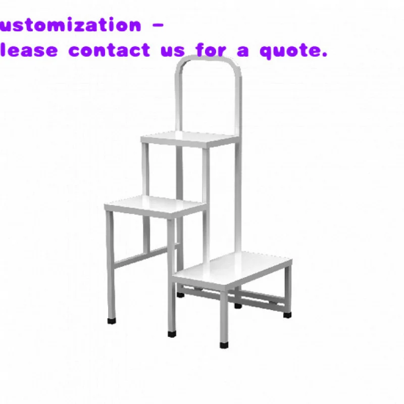 custom.Xinde Three-stage Climbing Car Moveable Step Ladders Large Safety Steel Platform Ladders Transportation Warehouse