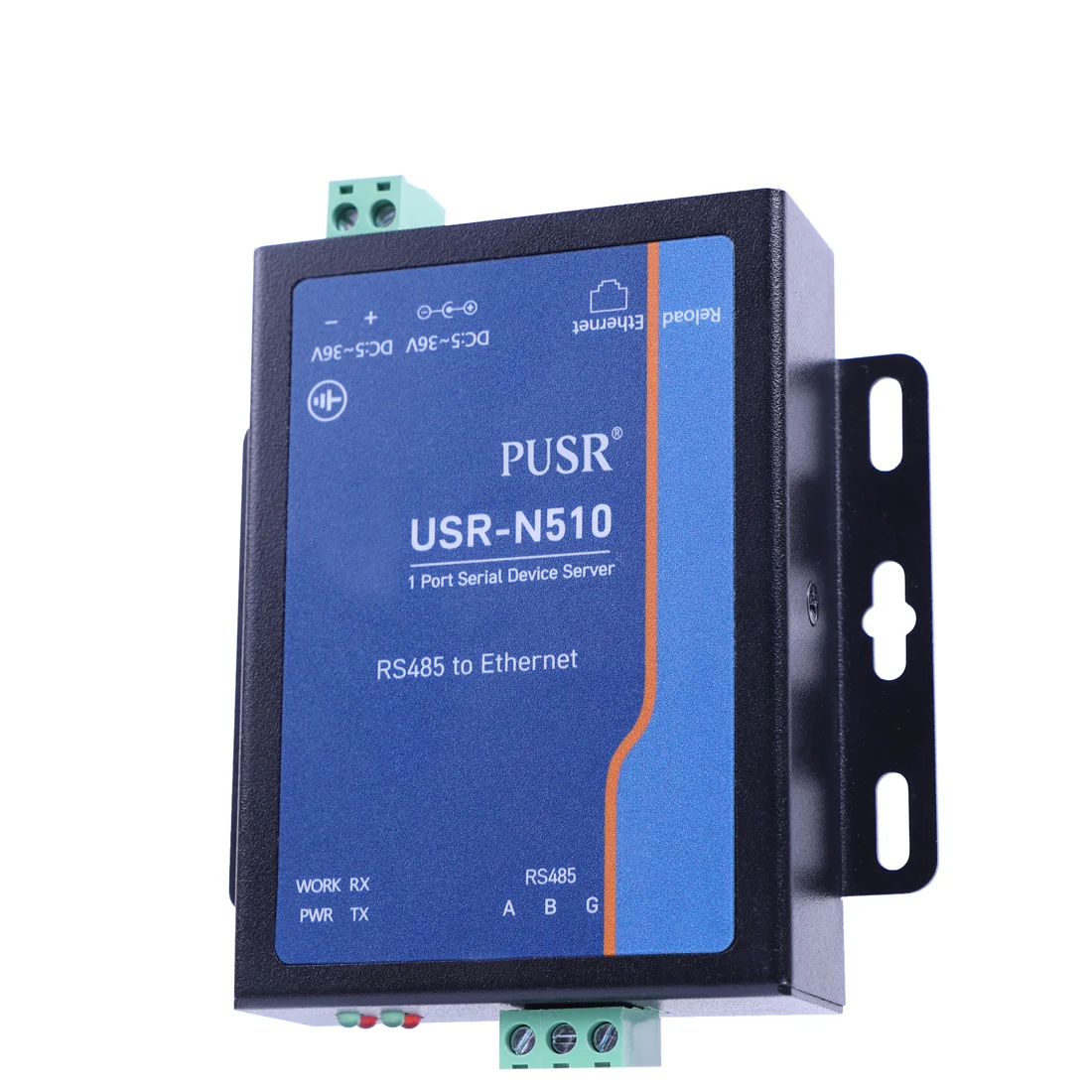 

USR-N510 Industrial Serial port RS232 RS422 RS485 to Ethernet TCP/IP Converter server device Support Modbus RTU to Modbus TCP