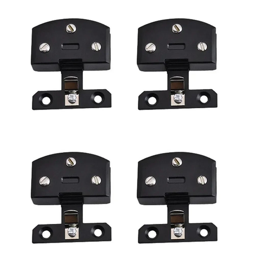 

Новые практичные петли с винтами для ванной комнаты, черный зажим для матового стекла, дверной зажим для душевого шкафа, серебряный цинковый сплав