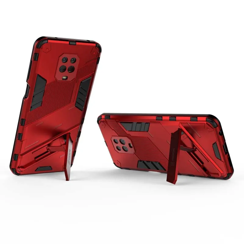 Shockproof Case For Xiaomi Redmi Note 9 10 Pro Max 9S 9A 9C 9T 10S 10A 10C Armor Holder Back Cover for POCO X3 Pro F2 M3 F3 GT