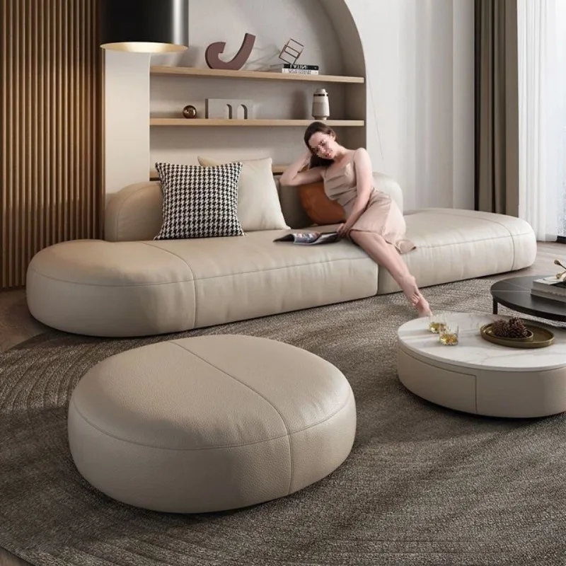 Arc leave-in technology cloth art sofa living room straight latex size apartment