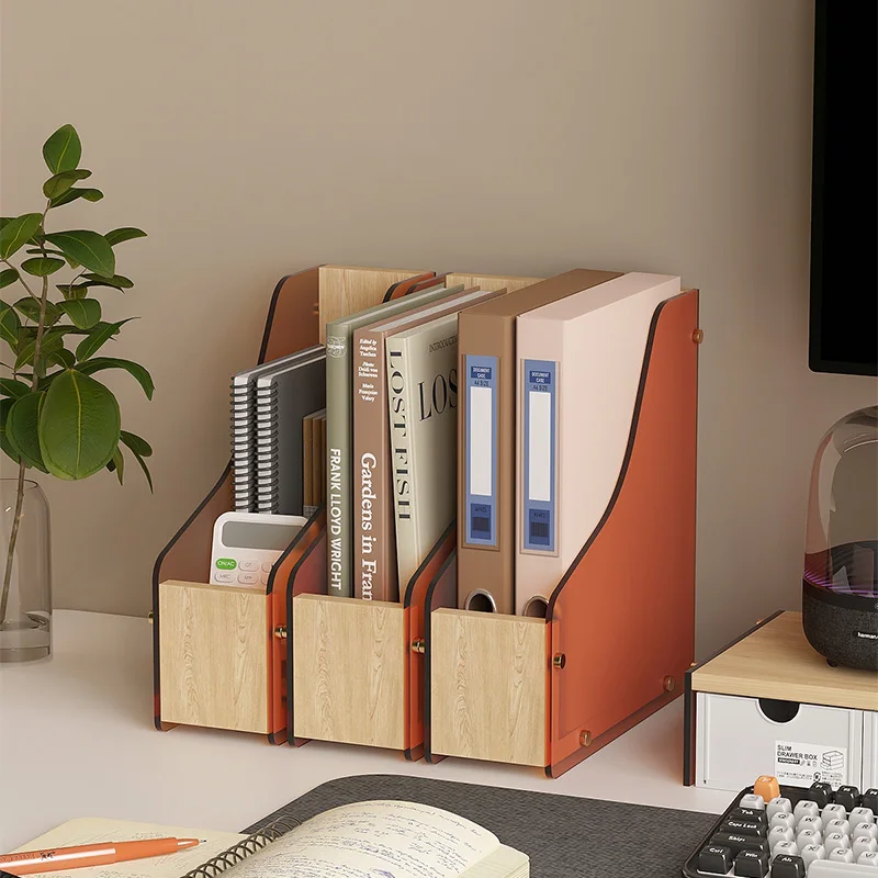 

File rack Desktop data storage Office supplies Documents multi-layer