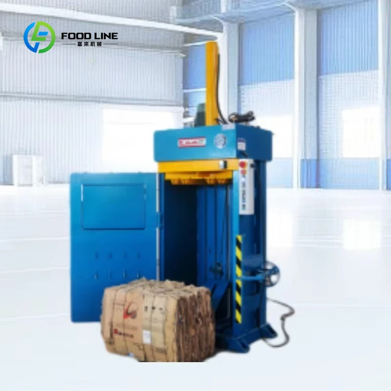 Customized Durable Electric Automatic Intelligent Operating System Fiber Hydraulic Baler Machine