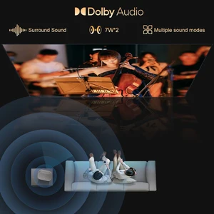 Everycom HQ10W Full HD Dolby Projector Audio 4K Video Smart TV Home 1080p 19000 Lumen Projektoren 2 + 64 GB Cinema Projector 8 Hauptverkaufsoptoma -Projektor - №5