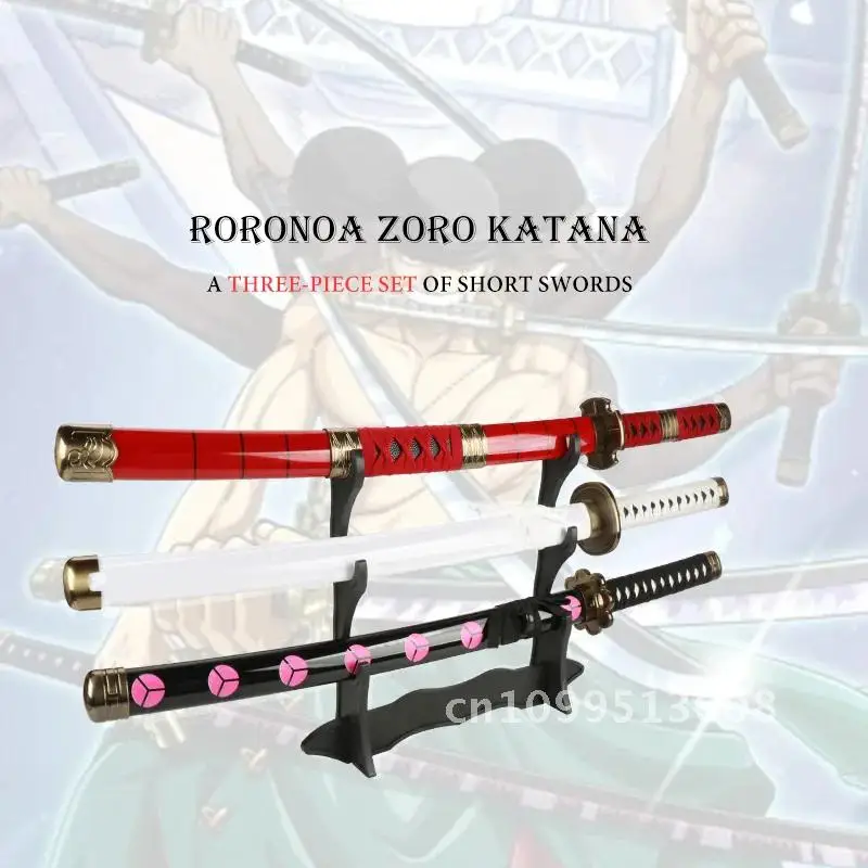 Roronoa Zoro Katana 80cm / 31.5 Gifts Three-pieces Role-playing kitetsu Enma 