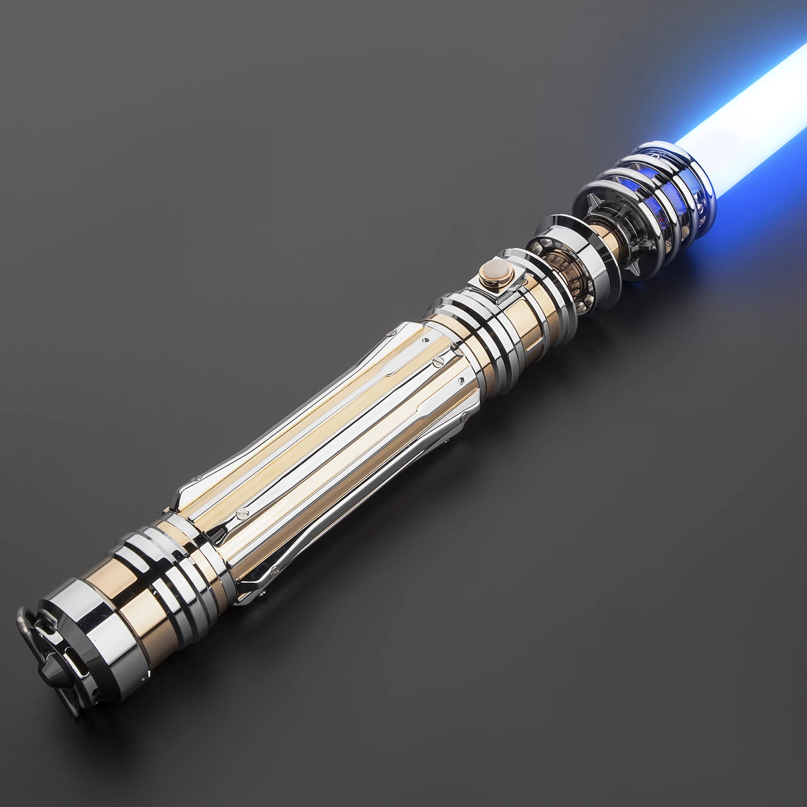 DamienSaber Leia Lightsaber Xeno3.0 Pixel Sensitive Smooth Swing Light Saber Force FX Heavy Dueling Metal Hilt with 34 Fonts