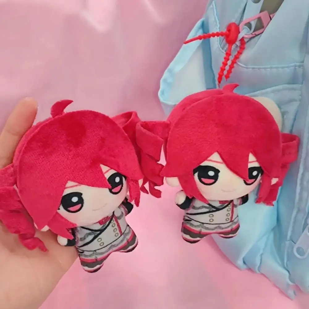 

Peripheral Kasane Teto Plush Pendant Anime Stuffed Doll Hanging Ornament Teto Keychain Cartoon 10cm Teto Plush Toys Kids Toy