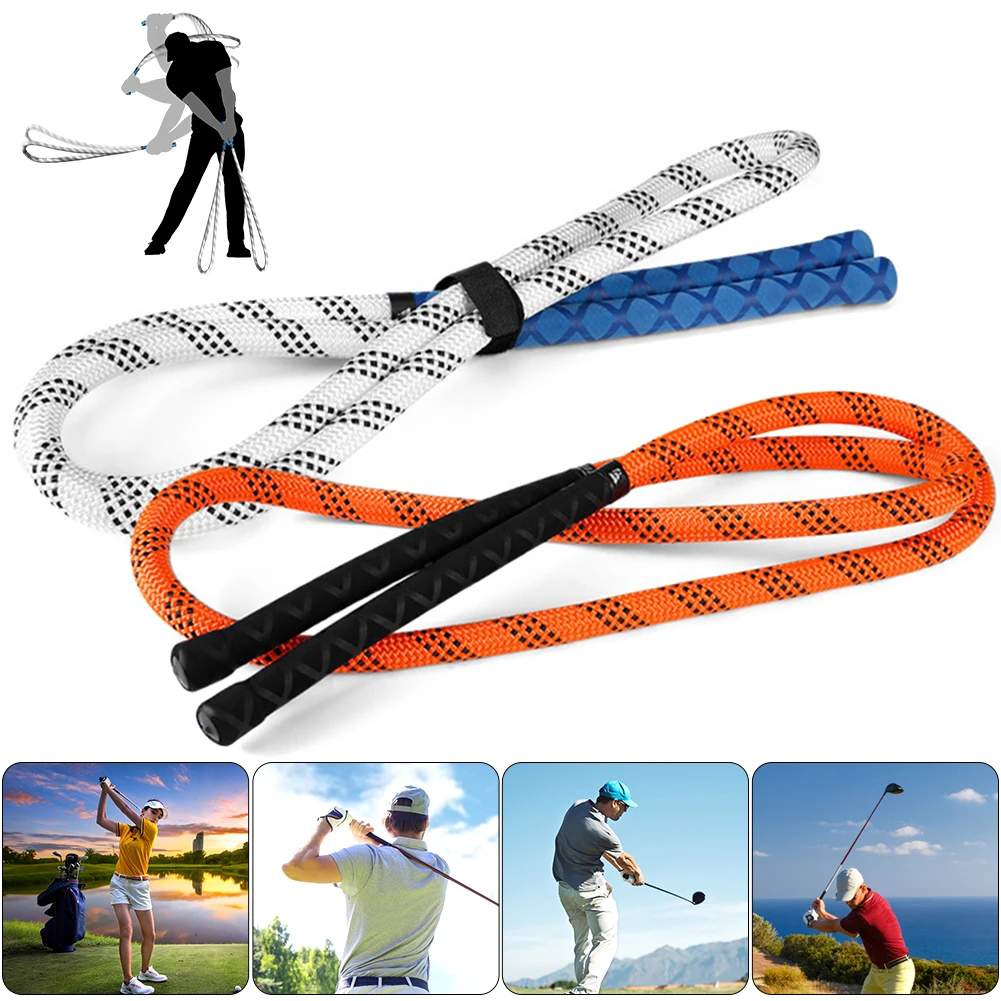 

Golf Swing Rope Golf Gesture Correction Rope Portable Golf Swing Training Aid Golf Assistance Exercises Rope Golf Accessories