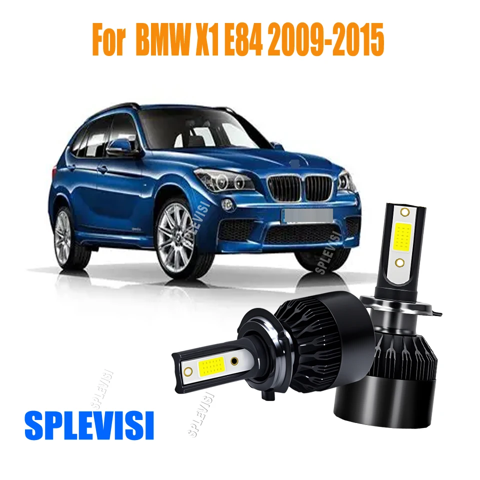 

H7 LED White Headlight Conversion Light Kit - Xenon White with Optical Grade For BMW X1 E84 2009 2010 2011 2012 2013 2014 2015