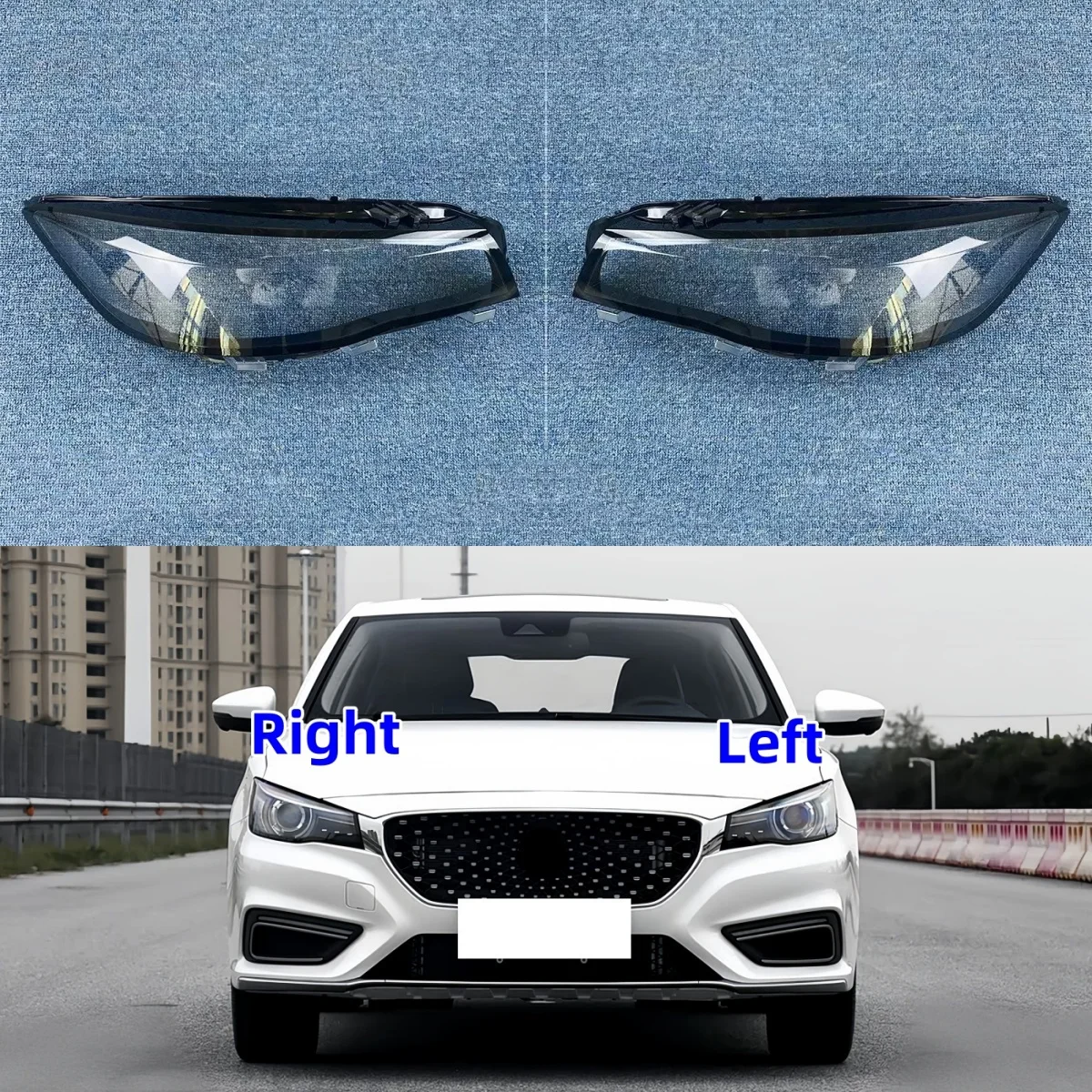 

For MG 6 MG6 2017 2018 2019 Accessories Vehicles Headlights Lamp Glass Replace The Original Lampshade