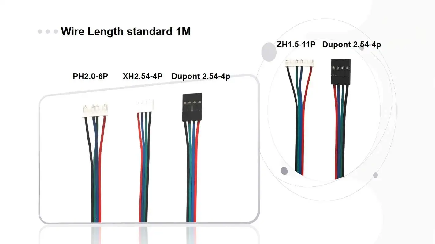 Шаговый двигатель Nema23 23HD11205H-35B 5A 3,3 Нм, разрешение 1,8 градуса для монитора 3D-принтера DIY гравировальный станок с ЧПУ