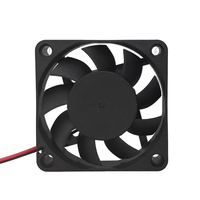 Cooling Fan 5010 DC 12V 3Pin Interface 50X50X10mm Computer Network Card CPU Graphics Card Cooler Small Exhaust 40x40x10mm