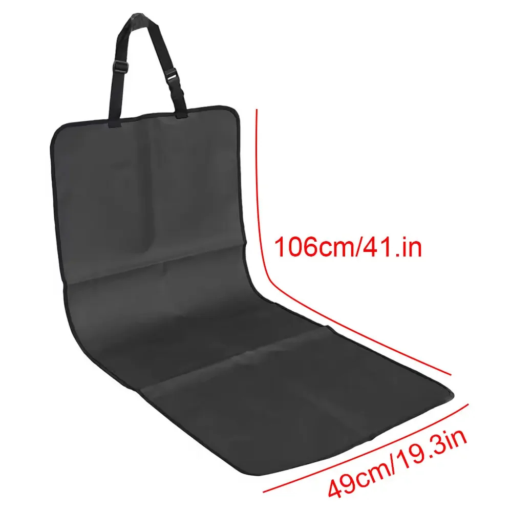 Car Pet Seat Pad Waterproof Dirt Resistant Auto Dog Cat Rear Seats Mat Cushions Universal Accessories Suitable Multiple Models