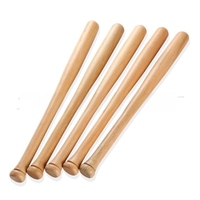 Mini Baseball Bat for Adult Baseball Sports Training Unfinished Baseball Bat 18 Inch Wooden Baseball Softball Bat .A5KC