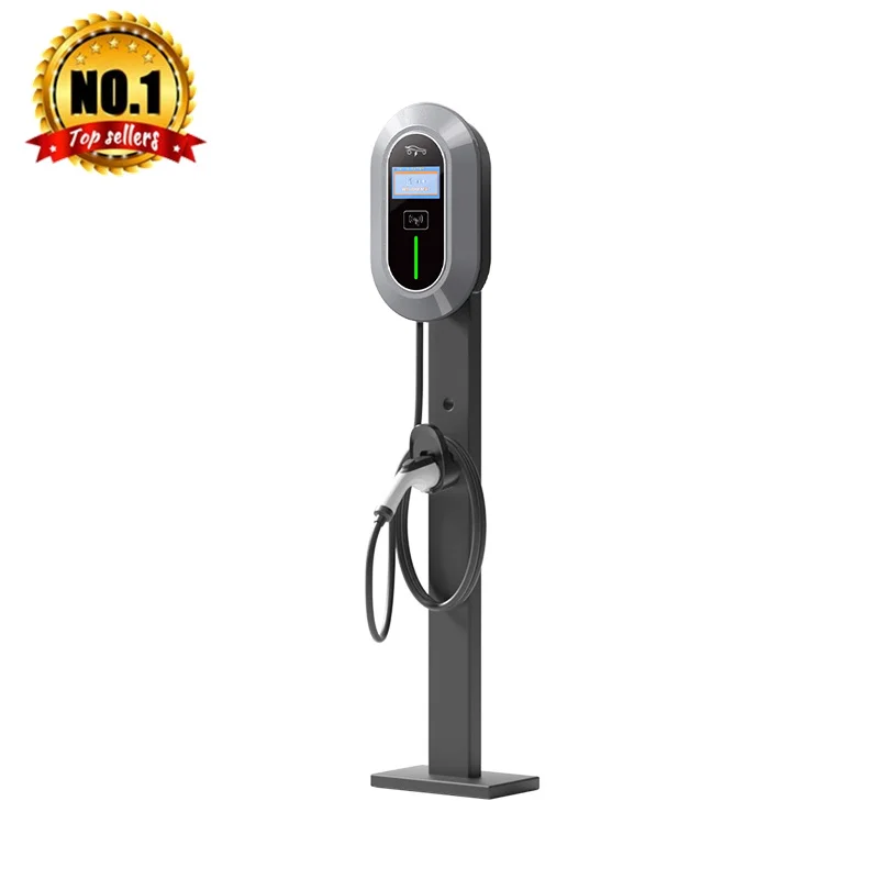 Customizable 60KW 240KW DC EV Fast Charging Station Floor Mounted 7 Inch Screen Electric Car Charger