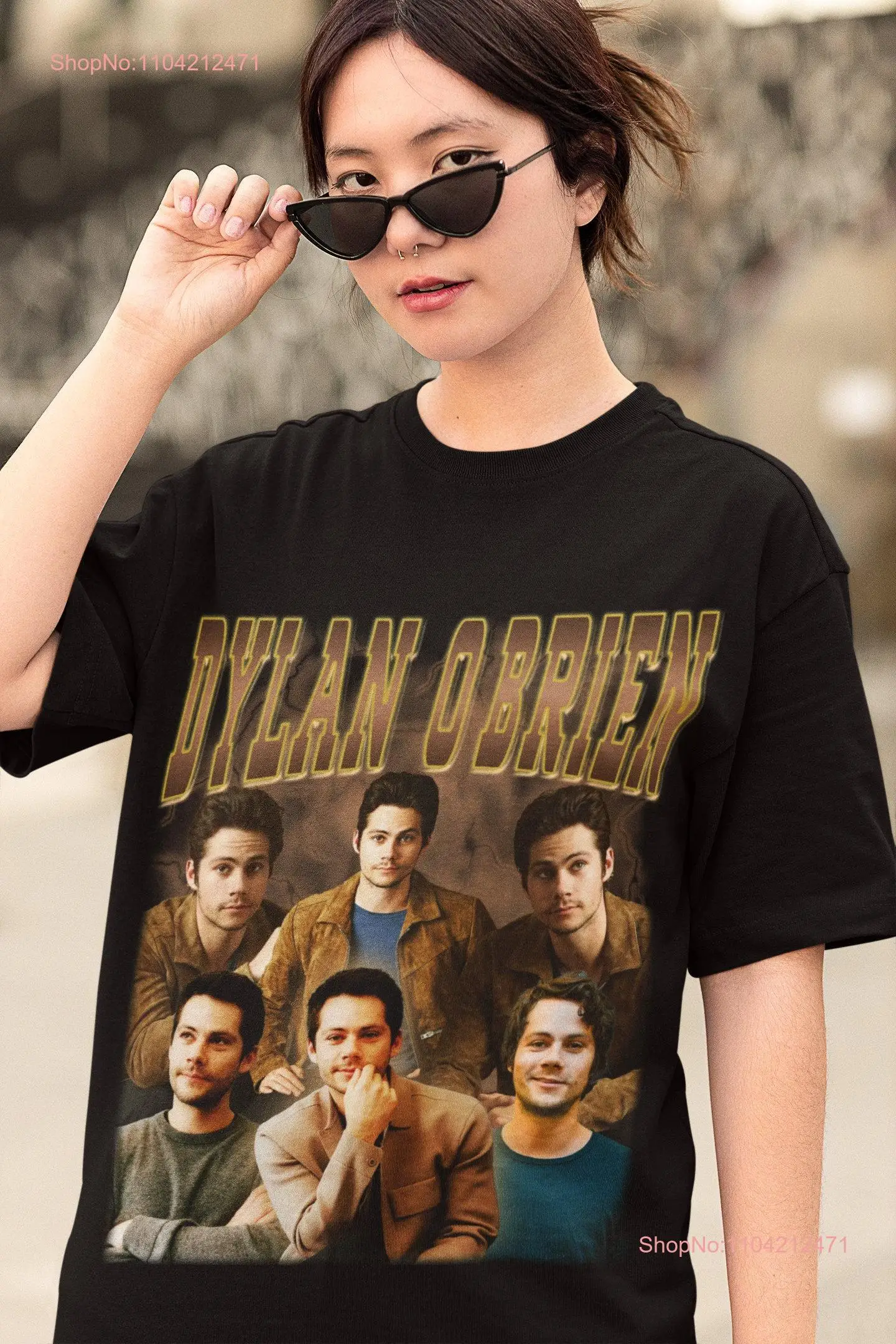 Dylan O'Brien Retro shirt Vintage print 90's T O Brien Clothing Crewneck SweaT long or short sleeves