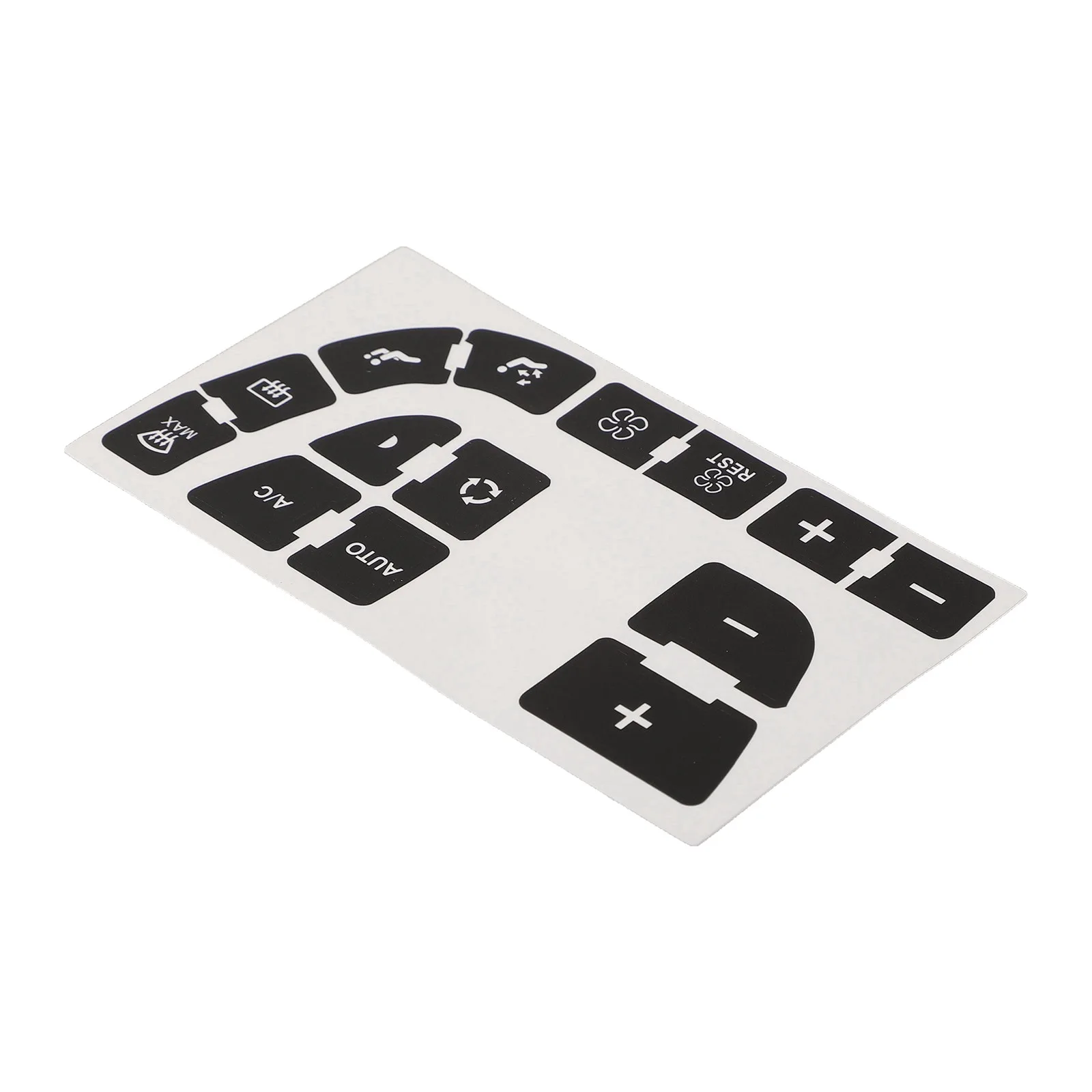 Button Repair Decal Clima Button Repair Stickers Sunlight Resistant Push Button Type Reduced Light Penetration
