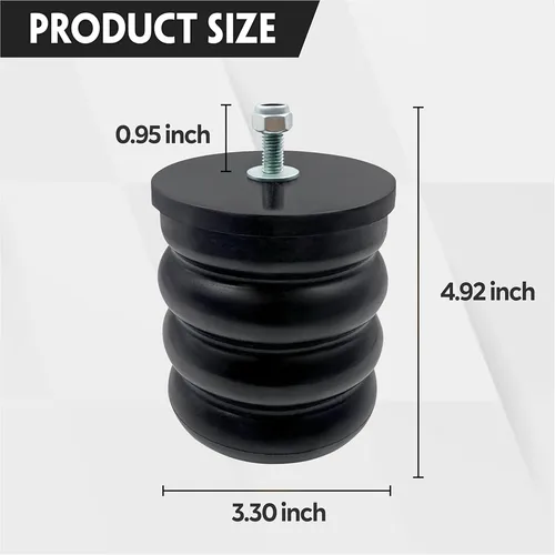 Imagen 2 del producto Resorte de ayuda de aire delantero SSF-106-47, 1/2 Uds., para Ford E-150 | E-250, Ford E-350 | E-450, Mercedes-Benz Sprinter 2500 | 3500