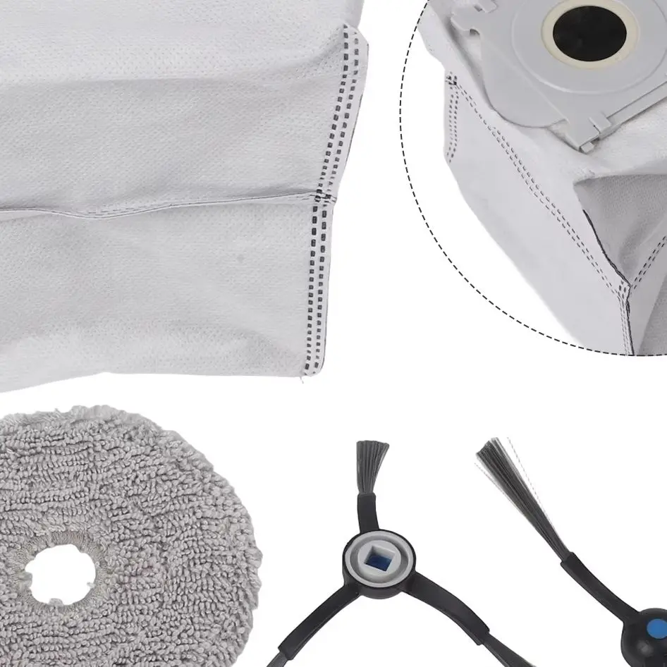 

Mop Cloth Dust Bag Side Brush Kit For Ecovacs For Deebot For Mini Robot Vacuum Cleaner Replacement Spare Parts Accessories