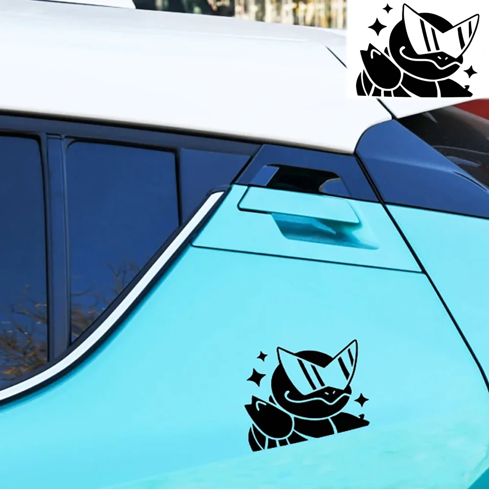 

15x11.4cm Cute Anime Car Decals Die Cut Vinyl Stickers for Auto Window Bumper Windshield Car Decor Accessories