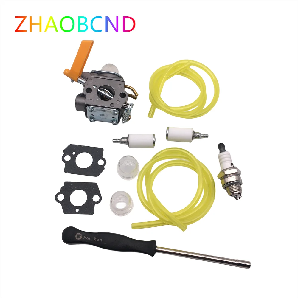 Carburetor for Homelite Ryobi 26cc/33cc Trimmer Blower ZAMA Replace 308054028 308054034 308054043 C1U-H60E C1U-H60D