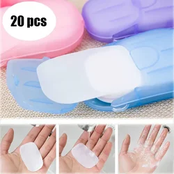 Portable Soap Paper Disposable Soap Paper Flakes Washing Cleaning Hand for Kitchen Toilet Outdoor Travel Camping Hiking