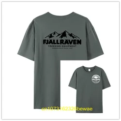 Fjall Forever Nature Badge Raven Shirt T-shirt Pop Trend Splicing Best Seller man's T-shirt