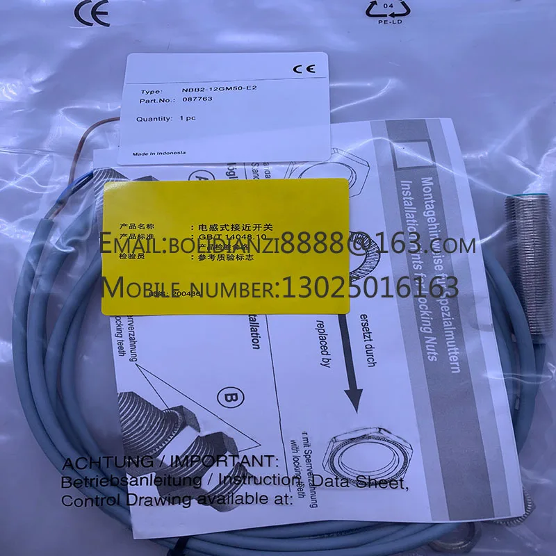 الاستشعار NBB2-12GM50-E3-Y NBB2/NBB4-12GM50-A2-V1/E2 NBN4/NBN8-12GM50-A0/A2-V1