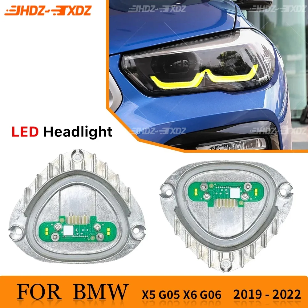 

63119477985 DRL LED Modules For BMW X5 X6 G05 G06 M F95 30dX 40iX 50iX 2019-2022 LED Headlight Daytime Running Light Lightsource