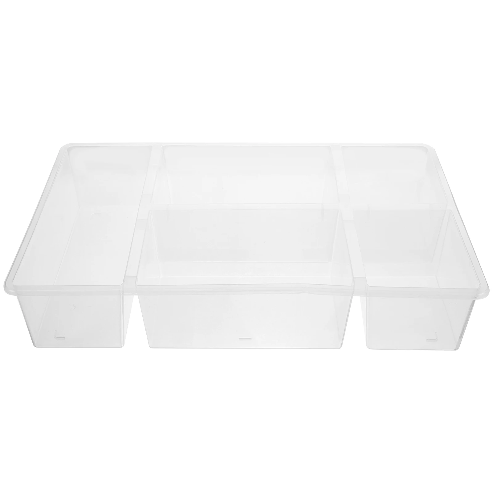 

Cutlery Storage Box Silverware Tray Kitchen Utensil Organizer Large Capacity Transparent Narrow Practical Wide Application