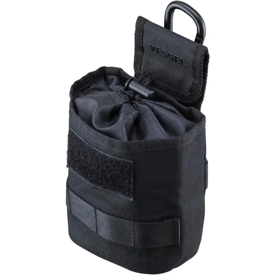 VESSEL MAC-08K Molle System Accessory Dust Pouch Size S Attaches to Electrician Bucket Multifunctional Tool Bag