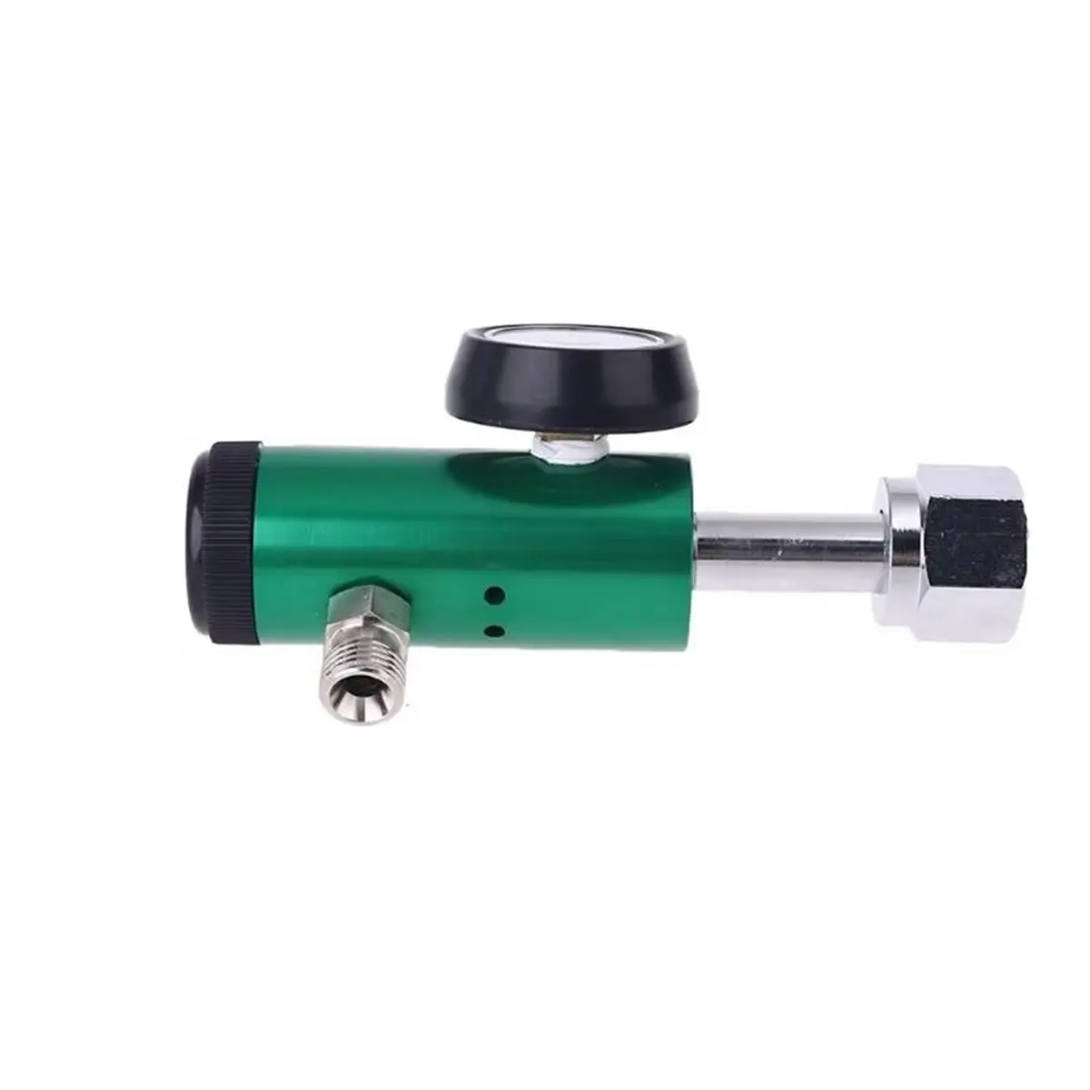 3000psi CGA540 Oxygen Pressure Regulator Oxygen Inhaler Flowmeter Oxygen Cylinder Meter for Hospital Barb