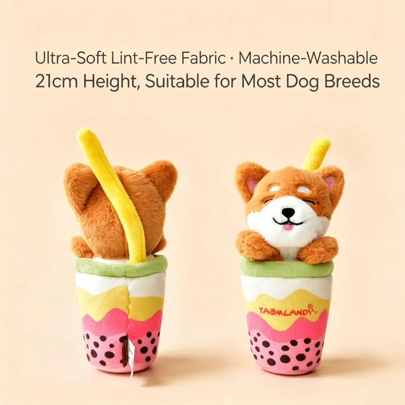 Yaomland耐久性のある鳴き笛付きスナッフル犬用おもちゃ - Interactive Squeaky Plush Dog Toy のレビューと価格